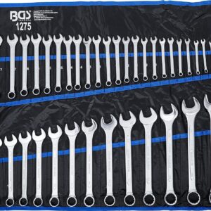 BGS 1275 - Jeu de clés mixtes - 6-32 mm - 37 pièces