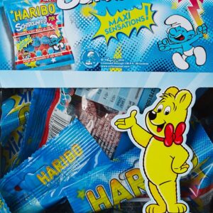 Haribo Bonbon Gélifié les Schtroumpfs Pik 40 g x 30 Sachets