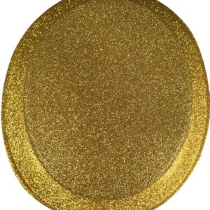 Alternative view of P'TIT CLOWN — Chapeau Haut de Forme à Paillettes Or