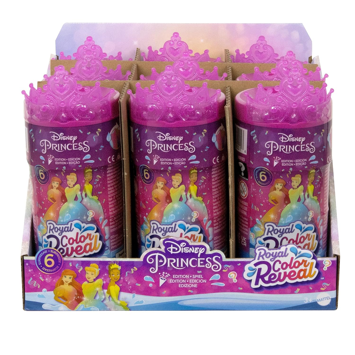 MATTEL Disney Princesses Color Reveal — Poupée Party Series – Image 4