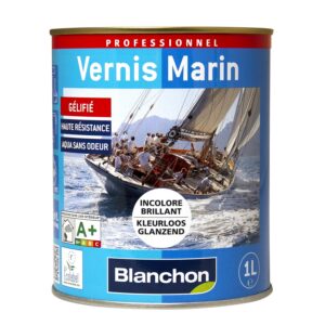 Blanchon Vernis marin incolore AQUA 1 litre
