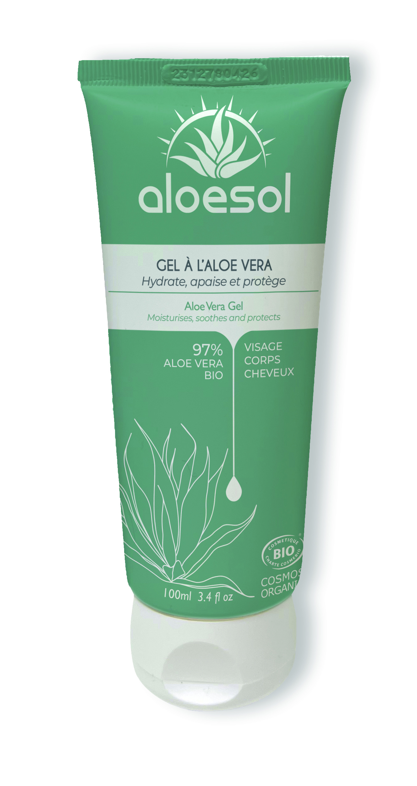 Gel Aloe Vera Bio 100ml 3770023932066 face avant