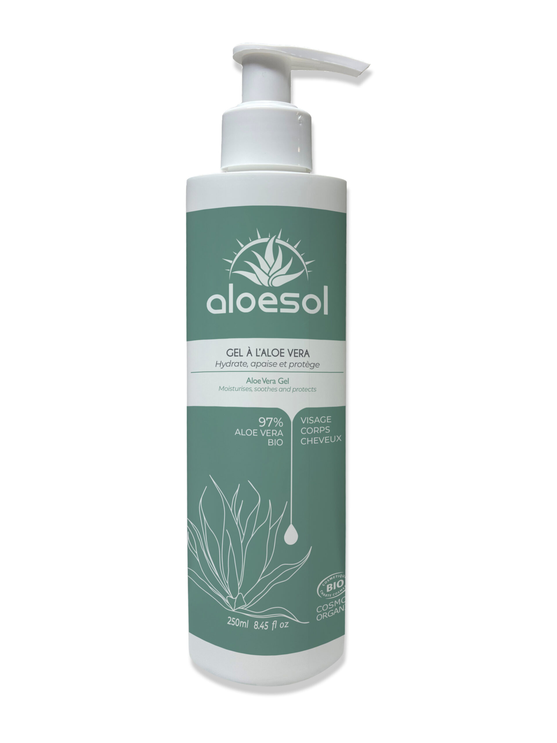 Gel Aloe Vera Bio 250ml 3770023932073 face avant