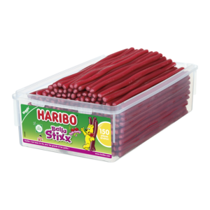 Boite HARIBO Balla Stixx gout cerise, 150 pieces