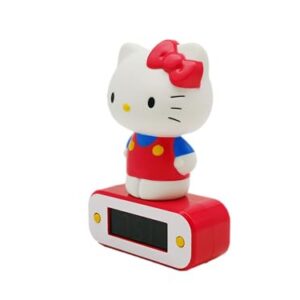 Alternative view of TEKNOFUN Hello Kitty — Réveil lumineux 17 cm USB/piles AAA