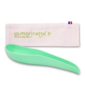 MARINETTE — T-shirt vert quartz en coton bio