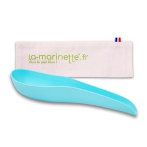 MARINETTE — Coton bio turquoise lagon