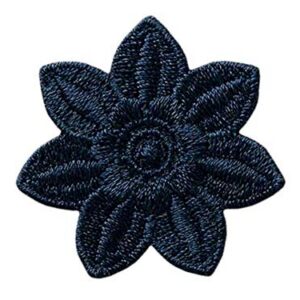 MONO QUICK — Écusson thermocollant bleu foncé 3,5 cm