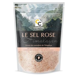 COMPTOIRS ET COMPAGNIES — Sel rose de l’Himalaya fin 500 g
