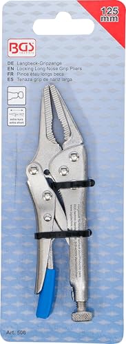 BGS 506 — Pince étau à longs becs extra courte 125 mm – Image 3