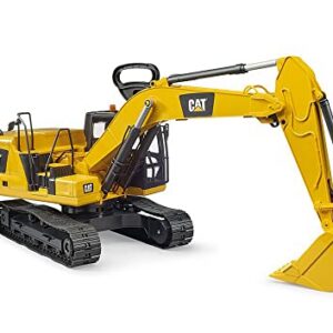 Alternative view of BRUDER 02483 — Pelleteuse CAT de chantier