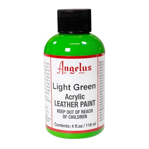 ANGELUS — Peinture acrylique pour cuir vert clair 4 oz