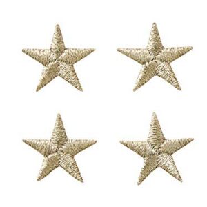 FASHION AND HOME — Lot de 4 écussons thermocollants étoiles