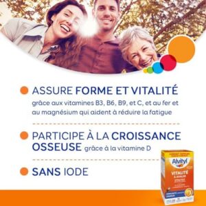 Alternative view of ALVITYL — Comprimés vitalité goût chocolat, 40 comprimés