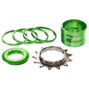 REVERSE COMPONENTS — Kit single speed pignon 13 dents vert