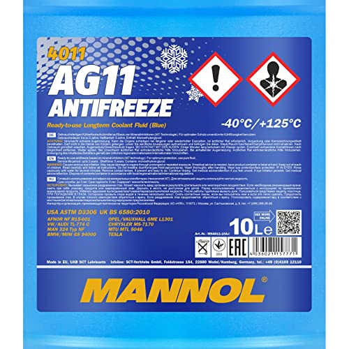 MANNOL — Antigel bleu 10 L – Image 4