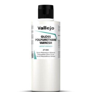 VALLEJO — Vernis polyuréthane brillant 200 ml