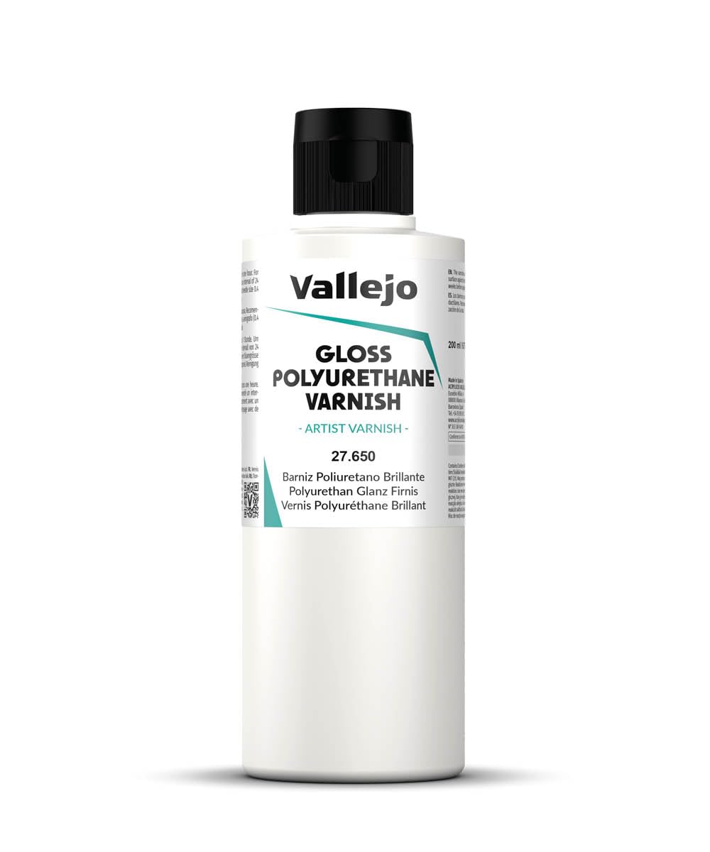 VALLEJO — Vernis polyuréthane brillant 200 ml