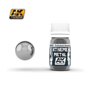 AK INTERACTIVE Extreme Metal Paints — peinture aluminium poli
