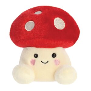 AURORA Palm Pals Amanita — Peluche rouge et beige 13 cm