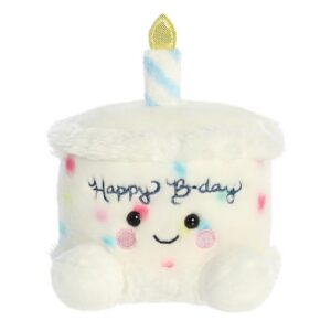 AURORA Palm Pals — Peluche gâteau d’anniversaire 13 cm