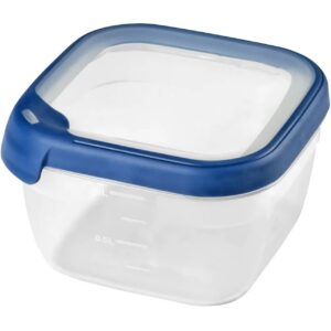 CURVER — Boîte alimentaire carrée 1,2 L bleue
