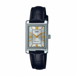 CASIO Collection — Montre analogique-numérique bracelet cuir