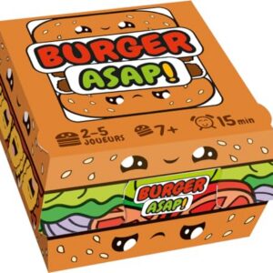 ASMODEE Burger ASAP — Jeu d’ambiance enfants dès 7 ans