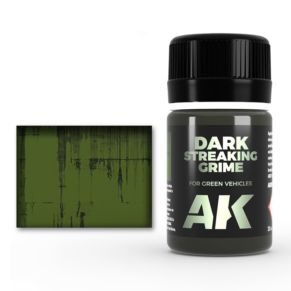 AK INTERACTIVE — Effet de vieillissement Dark Streaking Grime