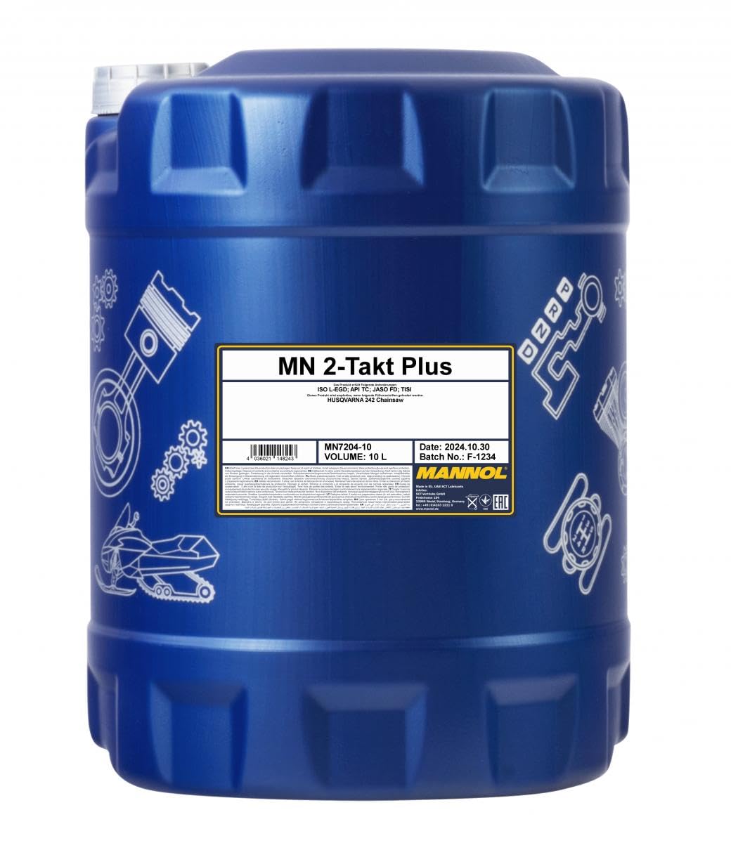 MANNOL — Huile moteur 2 temps API TC 10 L