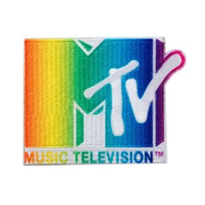 MTV — Lot de 1830 écussons thermocollants multicolores