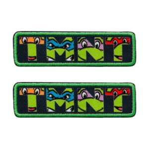 TMNT — Lot de 1825 écussons thermocollants Tortues Ninja