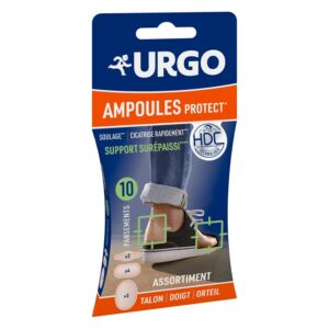 URGO — Pansements ampoules hydrocolloïdes 3 formats x10
