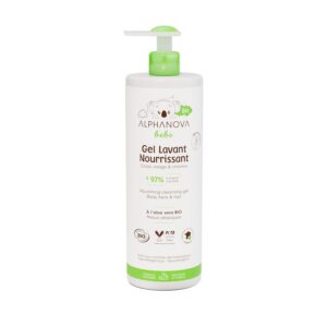 ALPHANOVA Bébé — Gel lavant nourrissant bio 400 ml