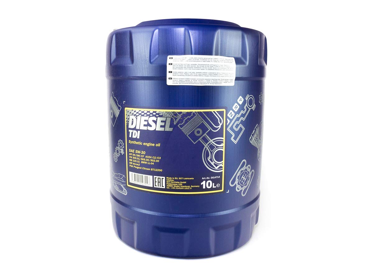MANNOL — Huile moteur diesel TDI 5W-30 10 litres – Image 2