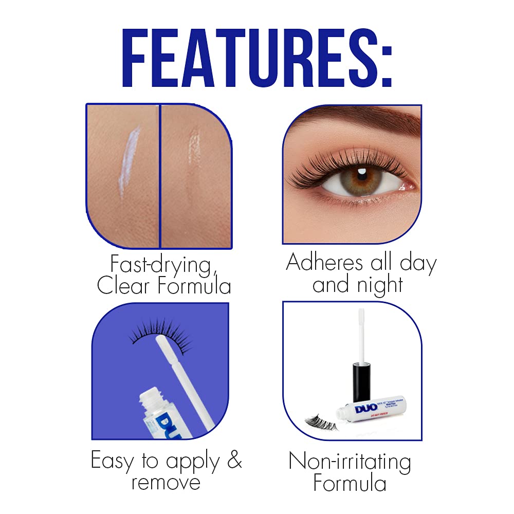 ARDELL Quick-Set — Adhésif transparent pour faux cils – Image 3