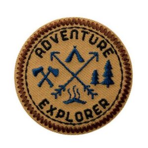 MONO-QUICK — Patch thermocollant Outdoor Adventure 5,3 cm