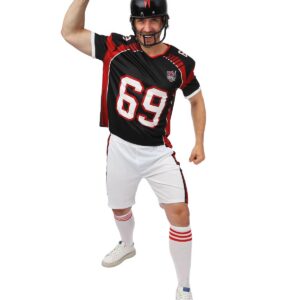 P'TIT CLOWN — Déguisement de footballeur américain adulte