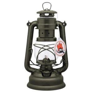 FEUERHAND — Lampe tempête en acier vert