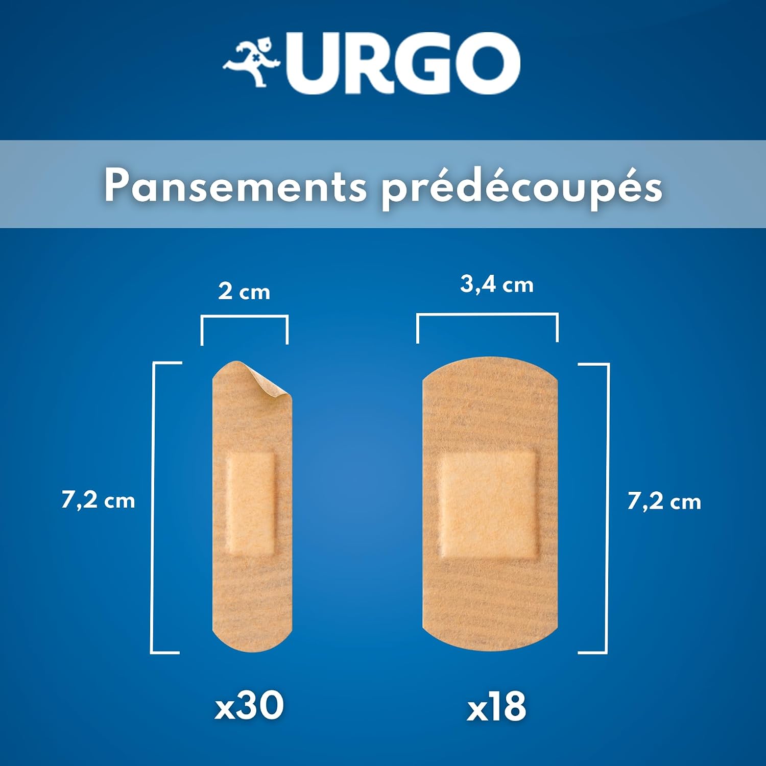 URGO — Pansements extensibles boîte familiale 48 unités – Image 2