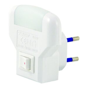 TWILIGHT — Veilleuse LED avec interrupteur ON/OFF prise V