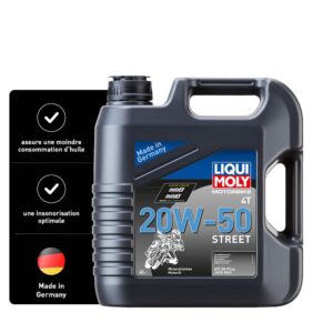LIQUI MOLY Motorbike 4T 20W-50 Street — Huile moto 4 L