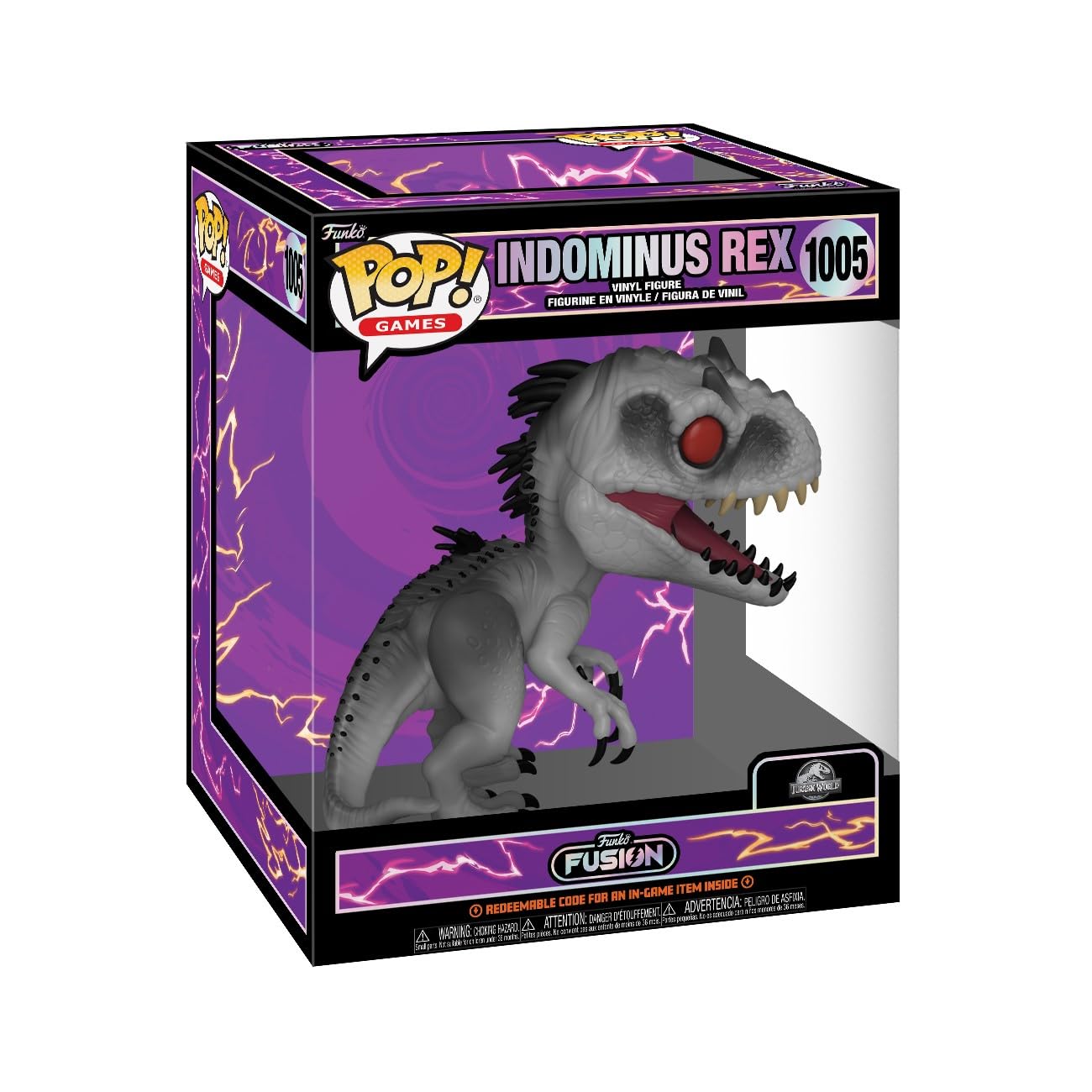 FUNKO POP! Super — Figurine vinyle Indominus Rex Chase