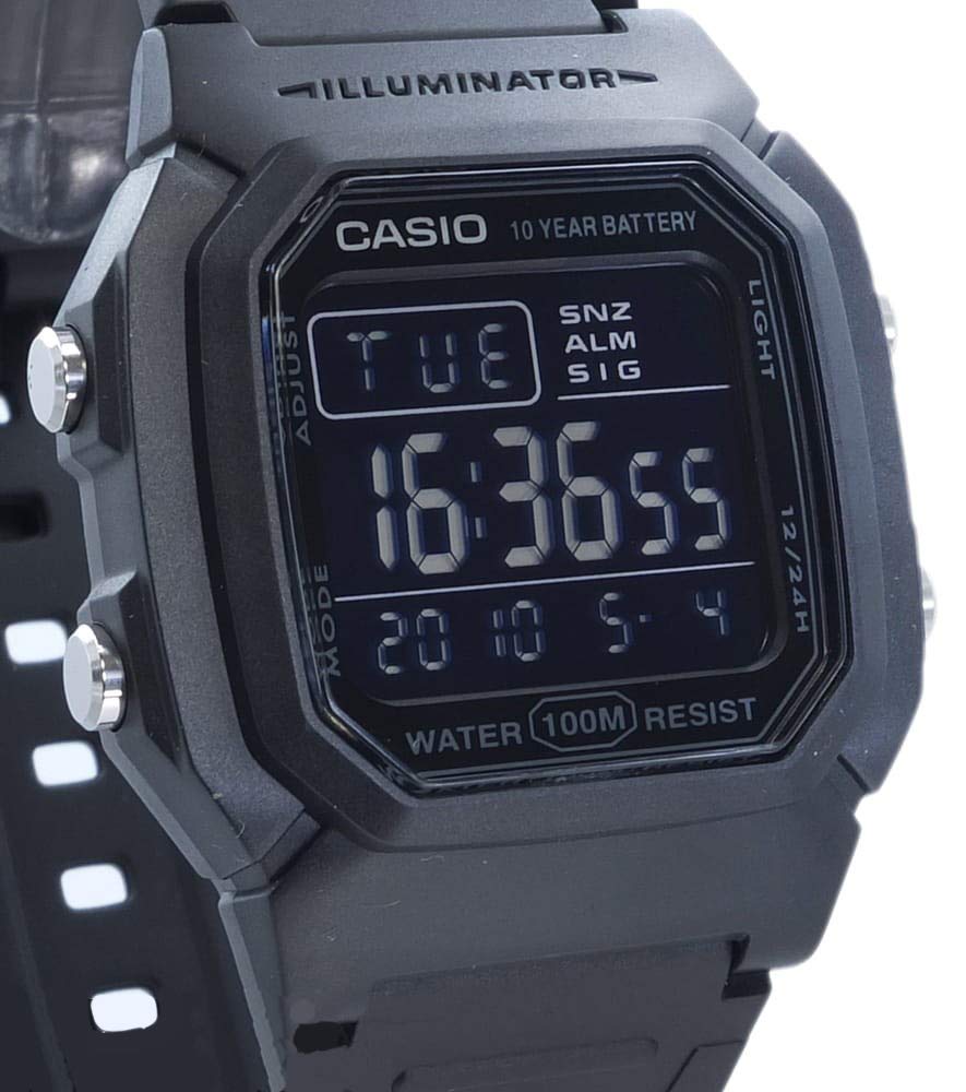 CASIO W-800H-1BVES — Montre digitale homme – Image 2