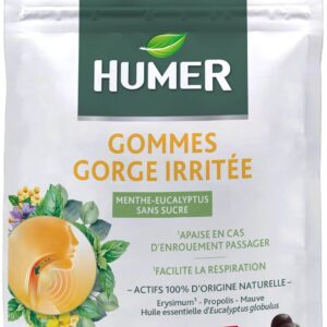 HUMER — Gommes gorge irritée menthe eucalyptus 30 gommes