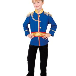 P'TIT CLOWN — Costume prince charmant bleu enfant 7/9 ans