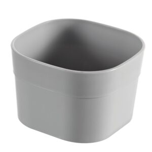 CURVER Infinity — Lot de 3 casiers de rangement carrés gris