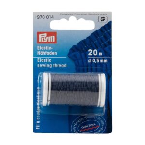 PRYM — Fil élastique bleu marine 0,5 mm x 20 m