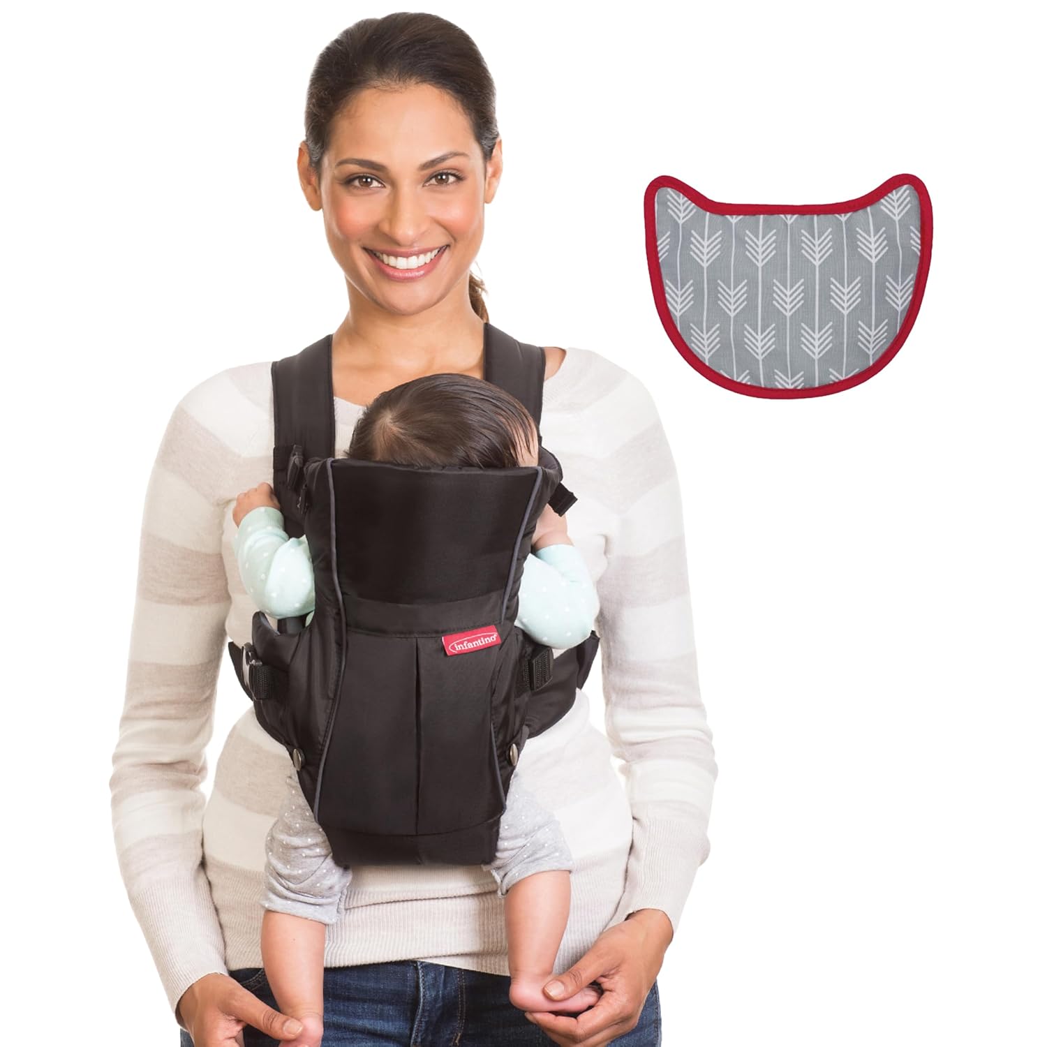 INFANTINO Swift Classic — Porte-bébé 2-en-1 noir