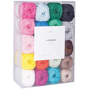 RICO DESIGN — Fil à tricoter et à crocheter coton multicolore